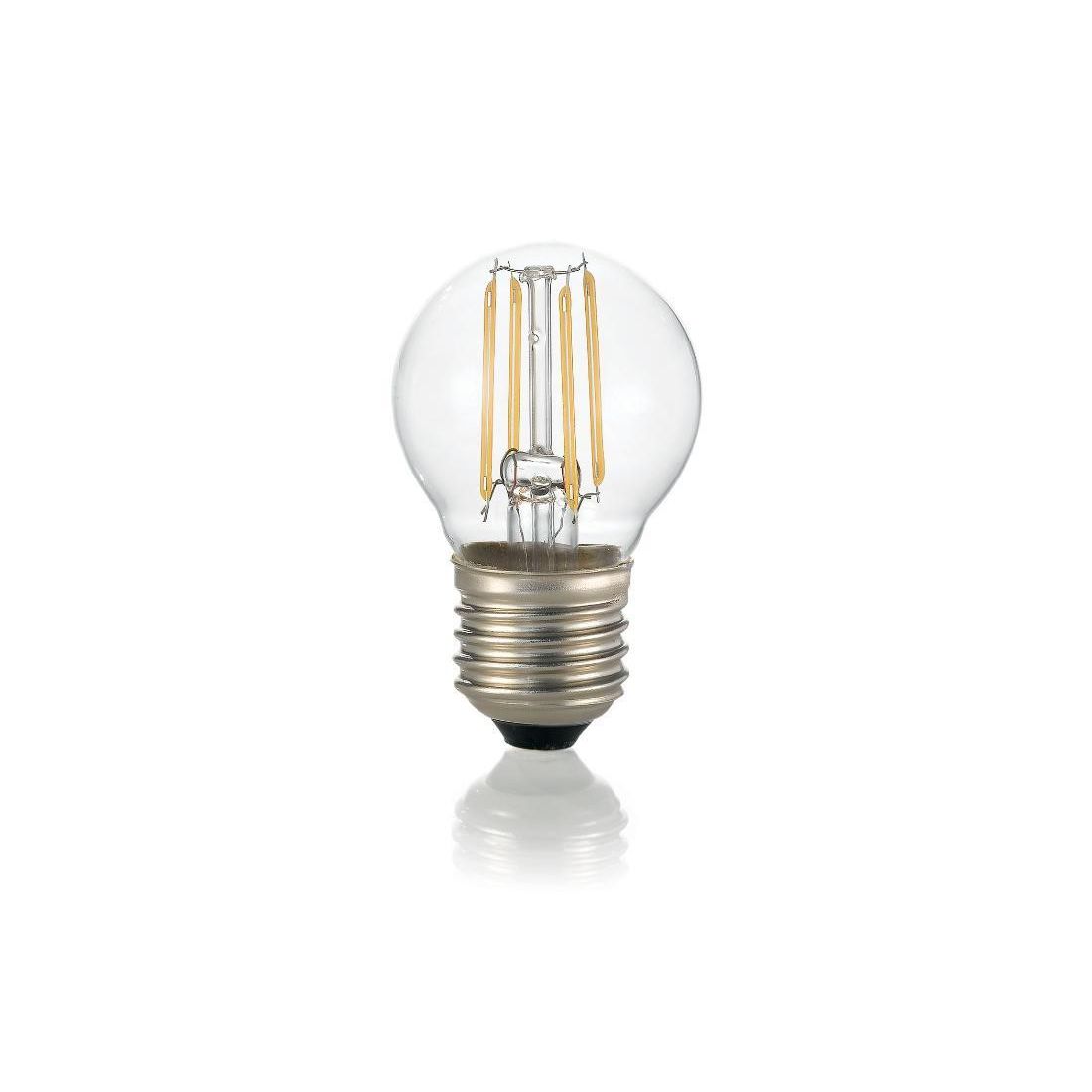Lampadina LED filamento attacco E27 sfera 2W 250 lumen resa 19W 230V Lampadina LED filamento attacco E27 sfera 2W 250 lumen resa 19W 230V